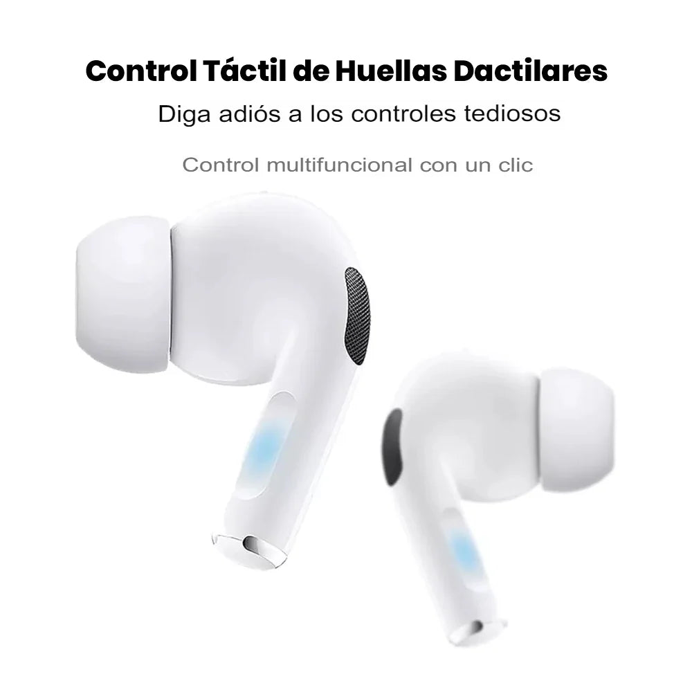Audífonos A9 Pro – Sonido envolvente, pantalla táctil y cancelación real. Paga al recibir.