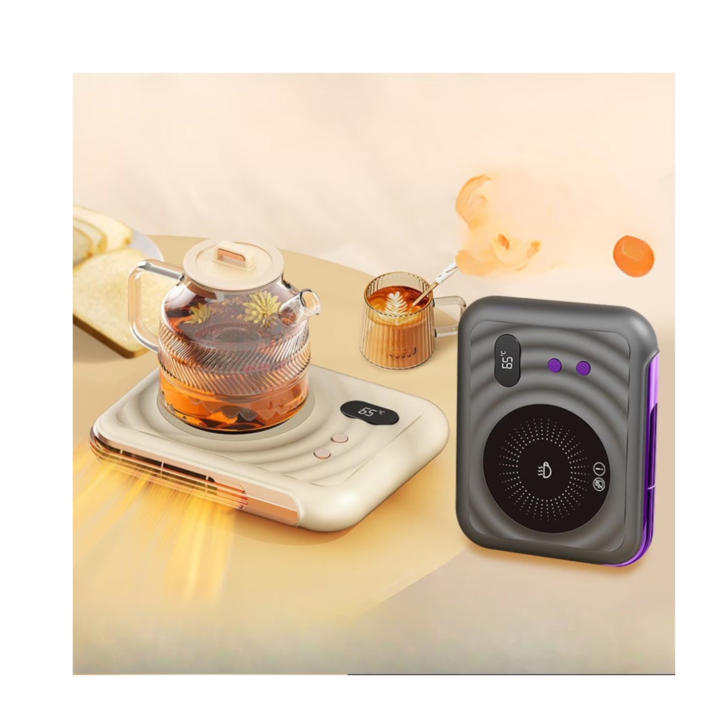 Calentador Taza Café Bebidas Eléctrico