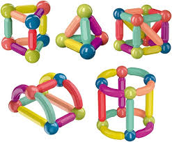 Juego 42 Piezas Construcción Magnetico