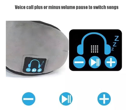 Máscara para dormir con Bluetooth